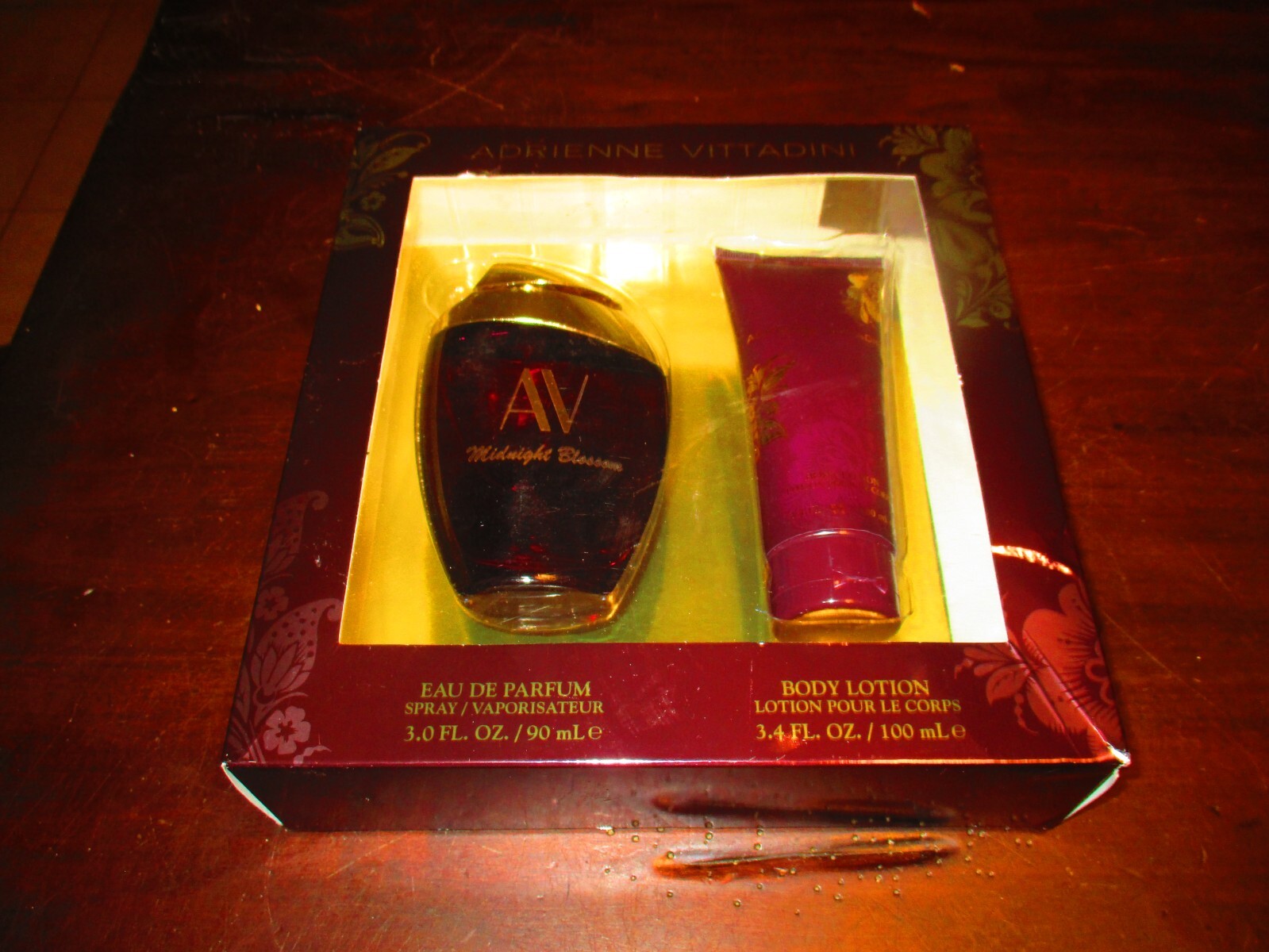 ADRIENNE VITTADINI Midnight Blossom Eau De Perfume spray/Vaporizer & body lotion