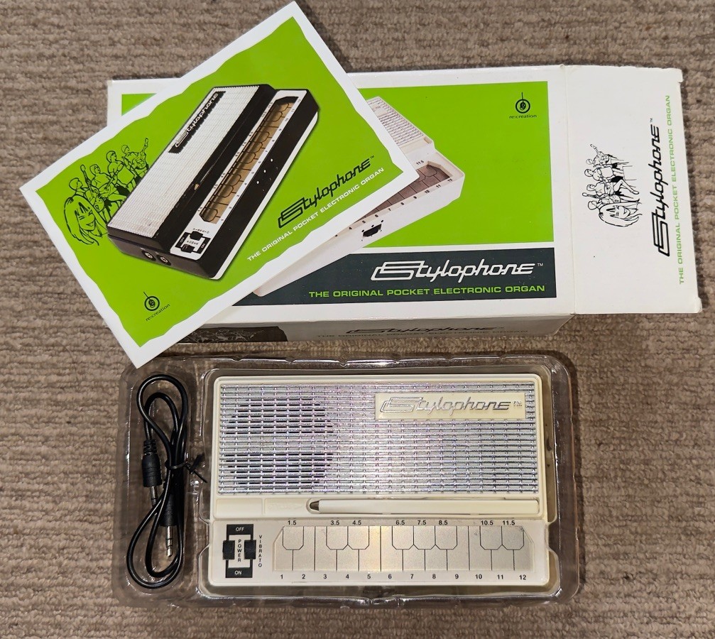 Stylophone the Original Pocket Electronic Synthesizer | Synth Musical Instrument