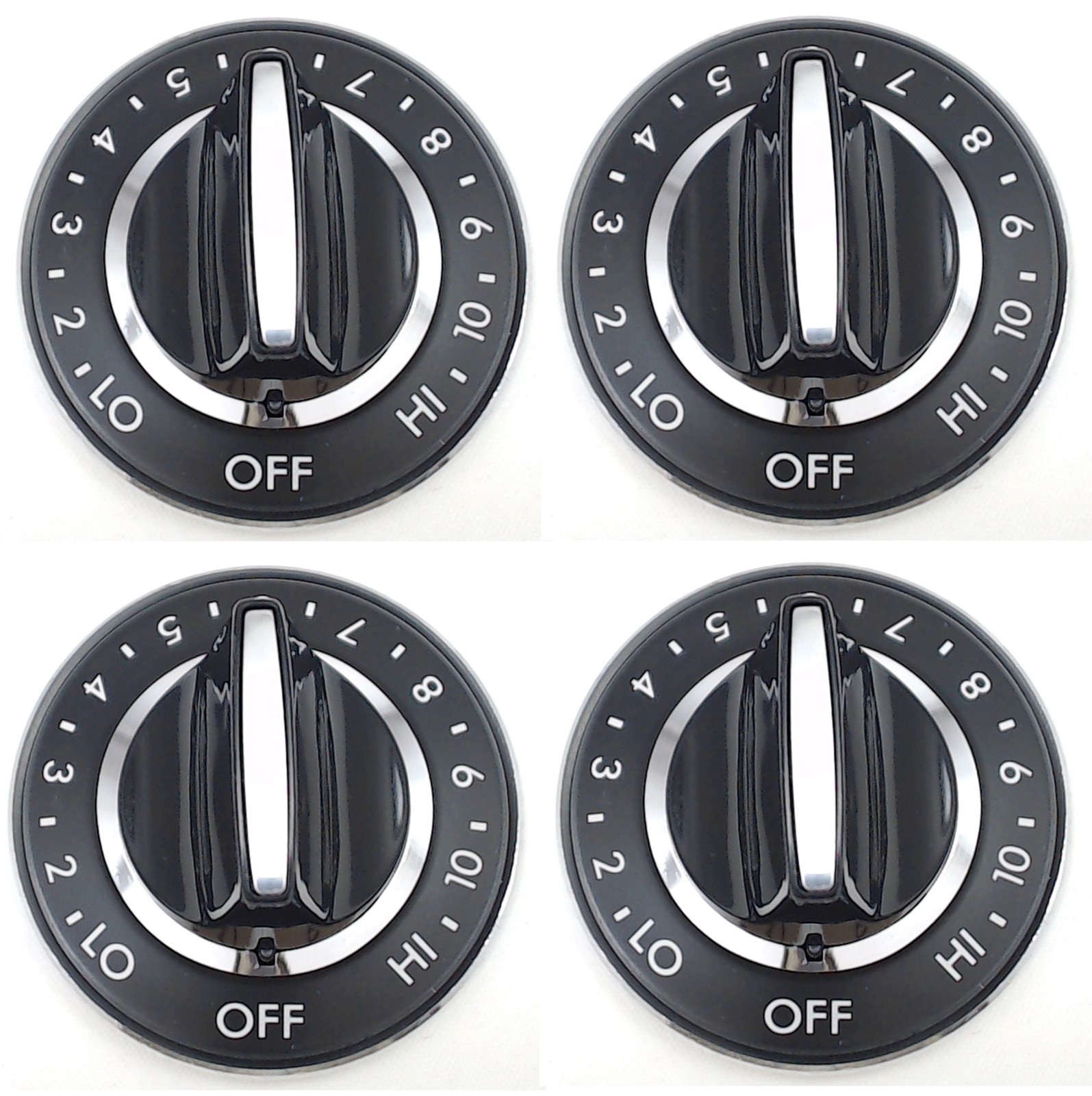 700854, Surface Burner Knob, 4 Pack, 4855 , 4860 , 4870 , 4875 , 4890
