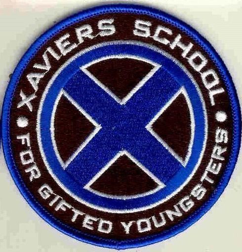 XMEN MOVIE SMALL BLUE PATCH - HOOK VEL KRO - XMEN02V