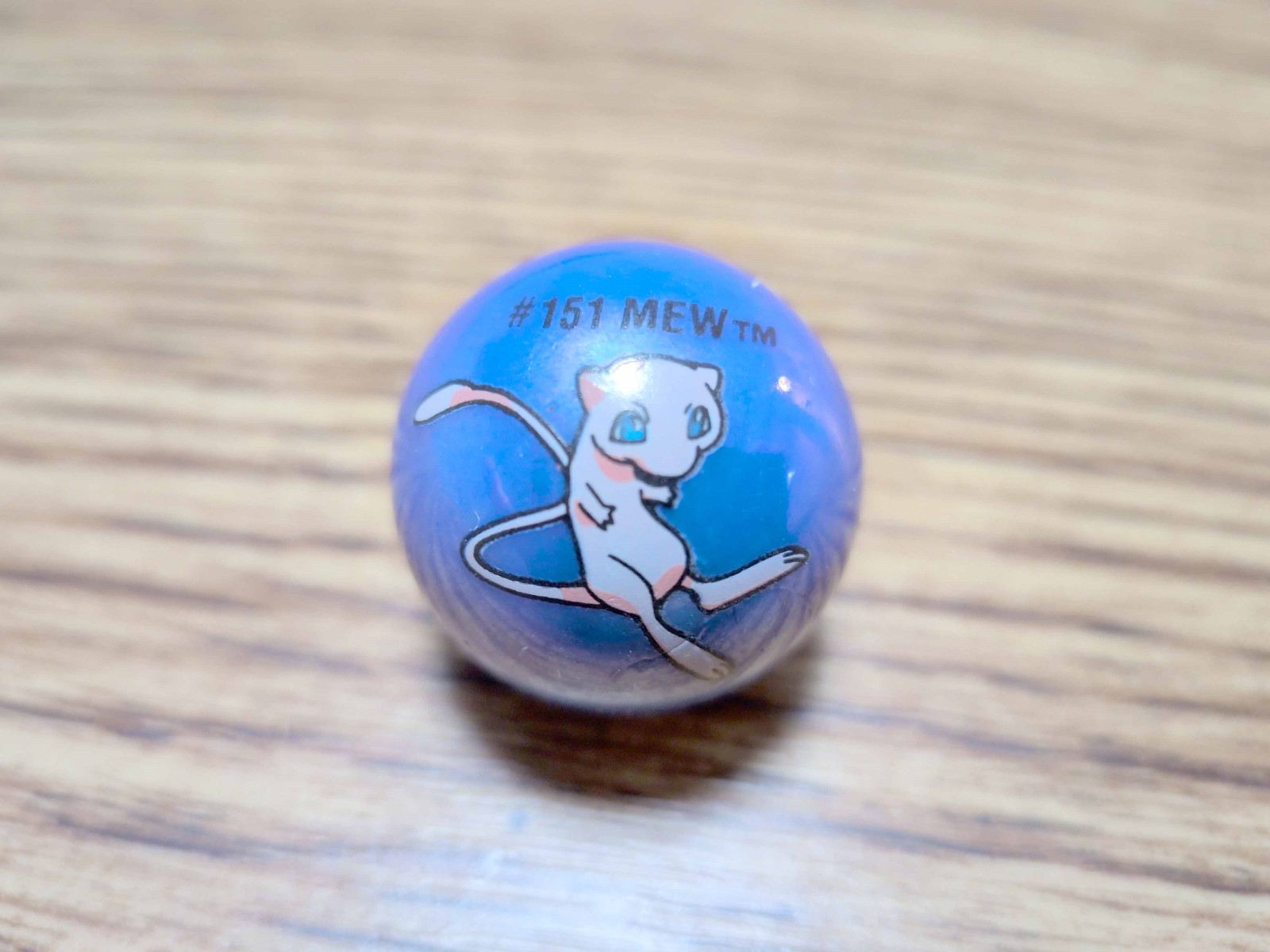 Vintage Pokémon Mew #151 Collector Marble Toys R Us Exclusive 1999 Loose Good