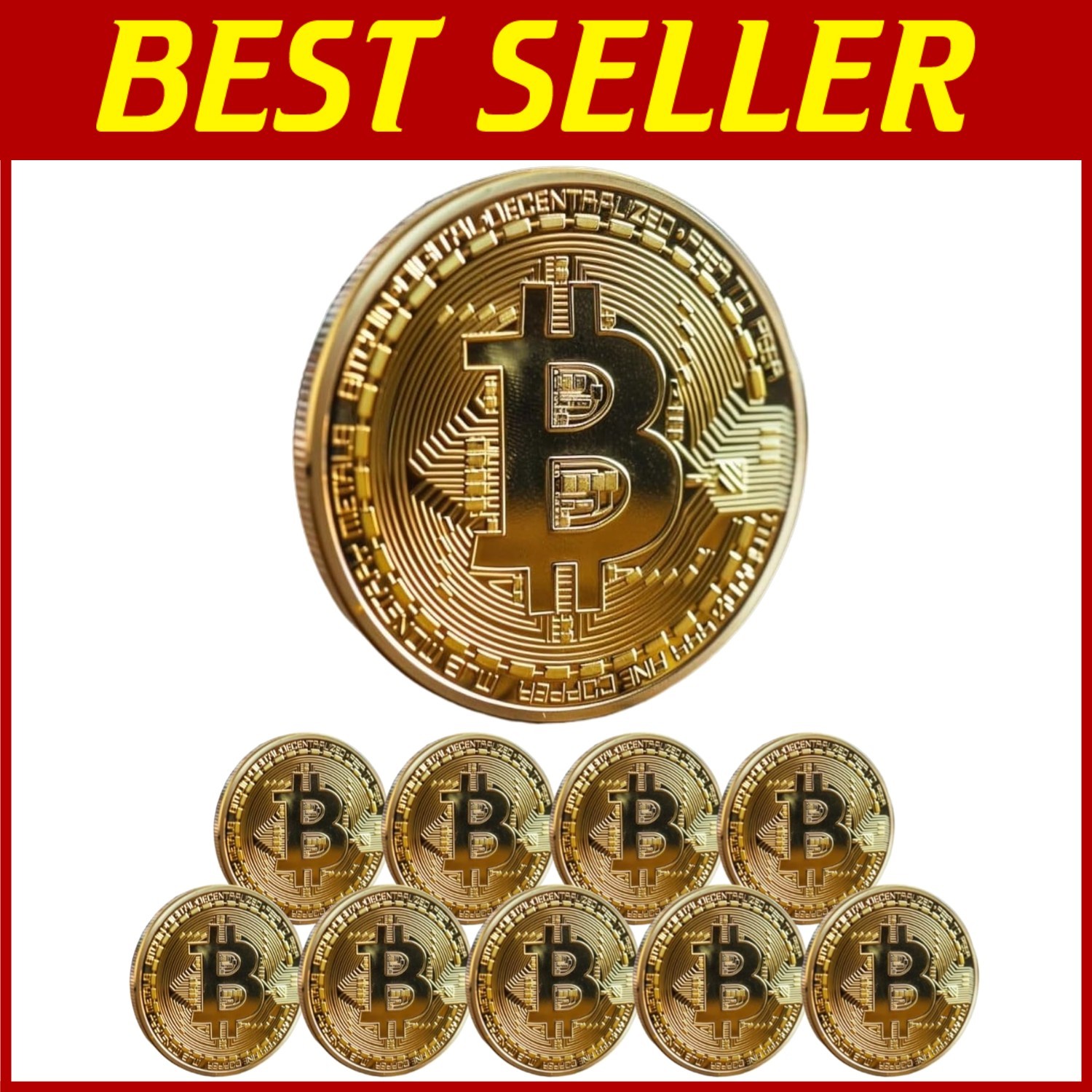 Limited Edition Bitcoin Coin & Protective Case