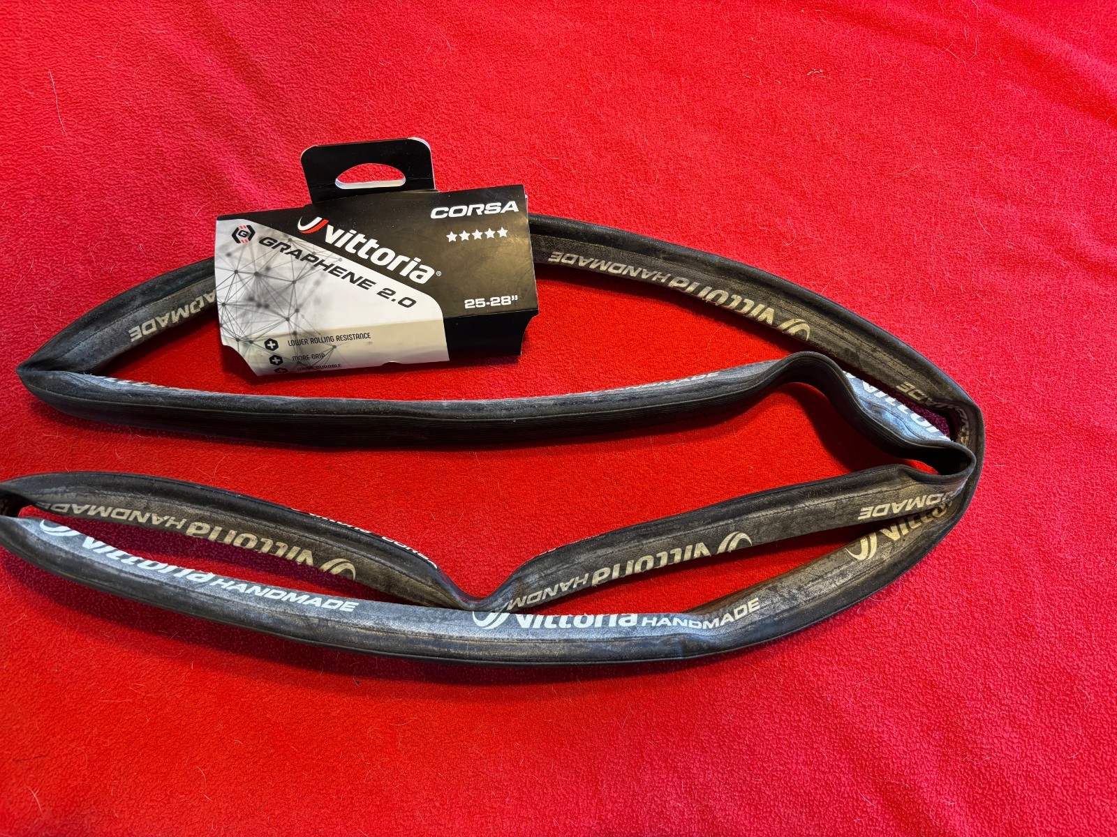 Vittoria Graphen 2.0 Corsa TUBULAR Tire 700X25 Black