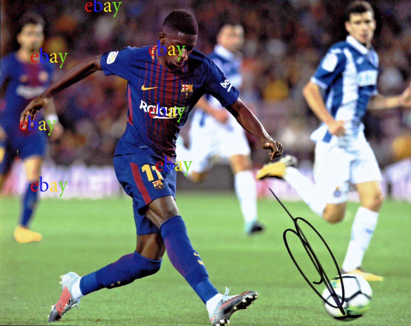 Ousmane Dembele Barcelona  8x10 signed autographed photo reprint