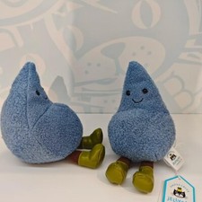 Jelly Raindrops 7-Inch Soft Plush Toy Happy Cat New Fun Plush Toy Gift