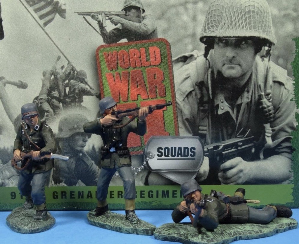 W Britain World War II Squads 916th Grenadier Regiment #17248 NIB MIB