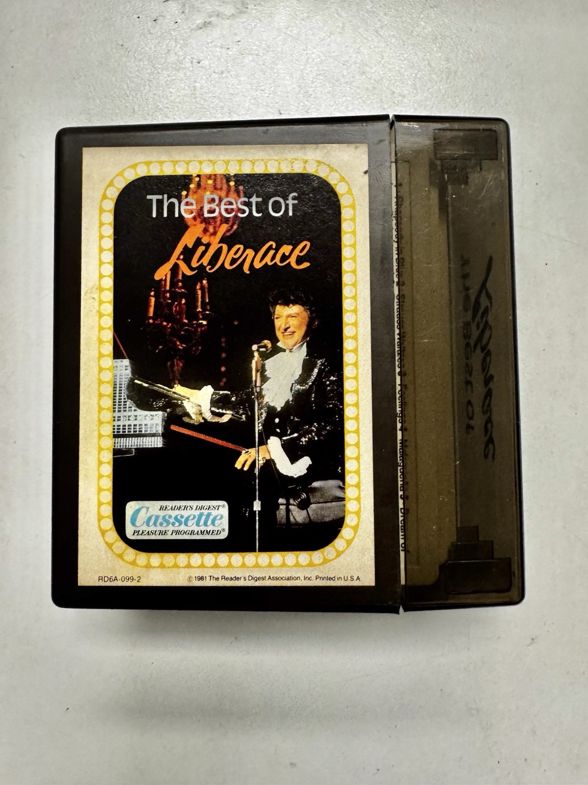 The Best of Liberace 3 Cassettes Readers Digest Complete Box Booklet & Insert