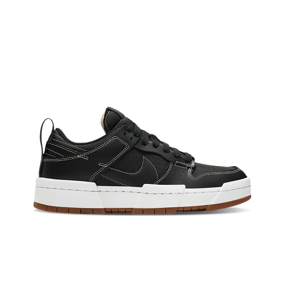 Nike Dunk Low Disrupt Stitch Black Gum W Sneakers
