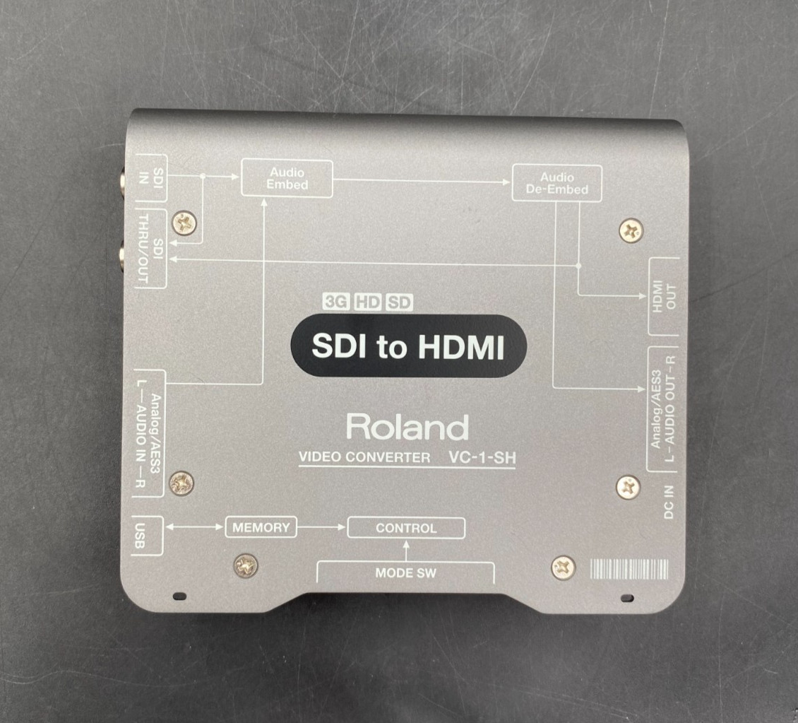 Roland SDI to HDMI Video Converter Model No. VC-1-SH