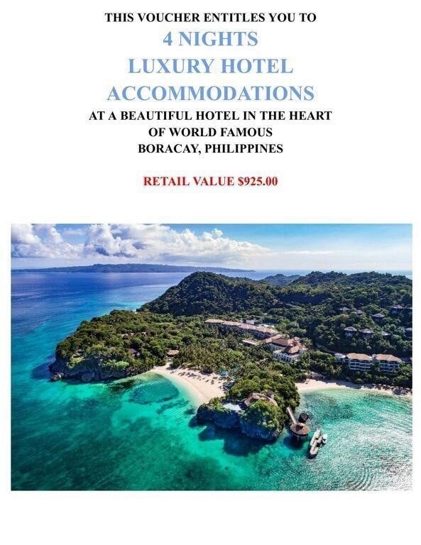 BORACAY, PHILIPPINES 5 Days /4 Nights Vacation Pkg