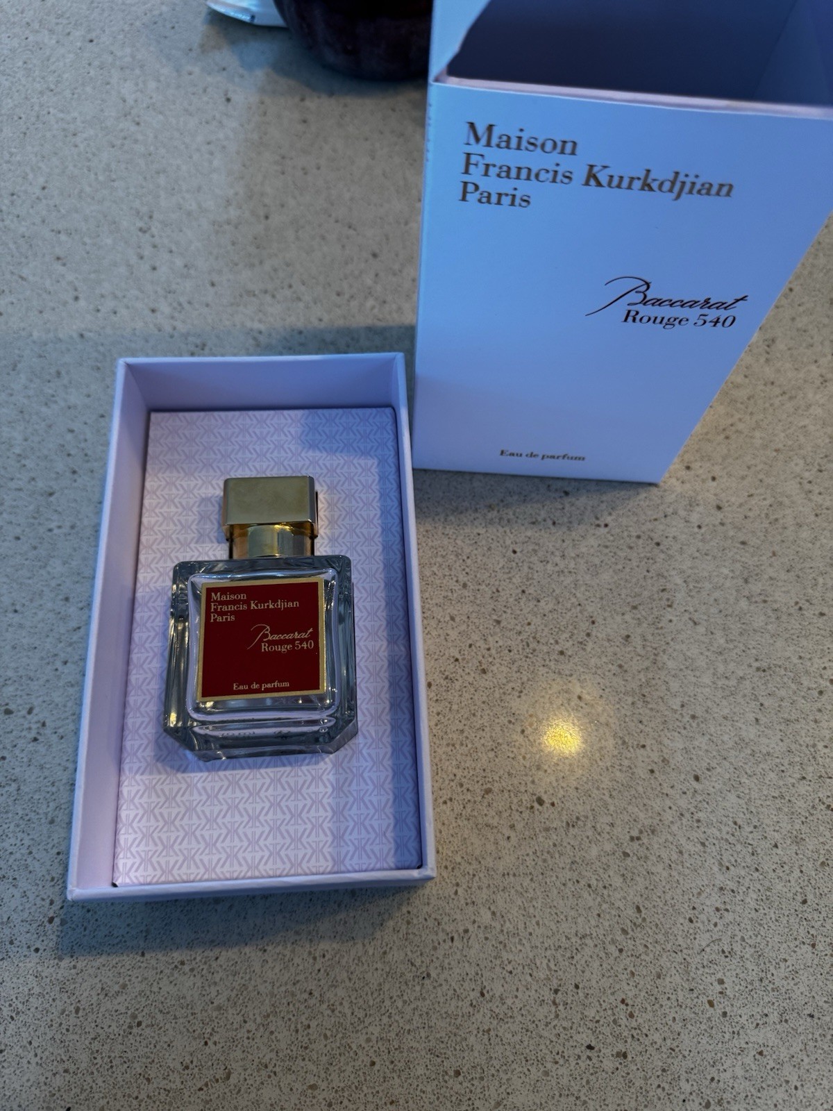 Maison Francis Kurkdjian Baccarat Rouge 540 Eau Parfum 2.4oz  EMPTY BOTTLE + BOX