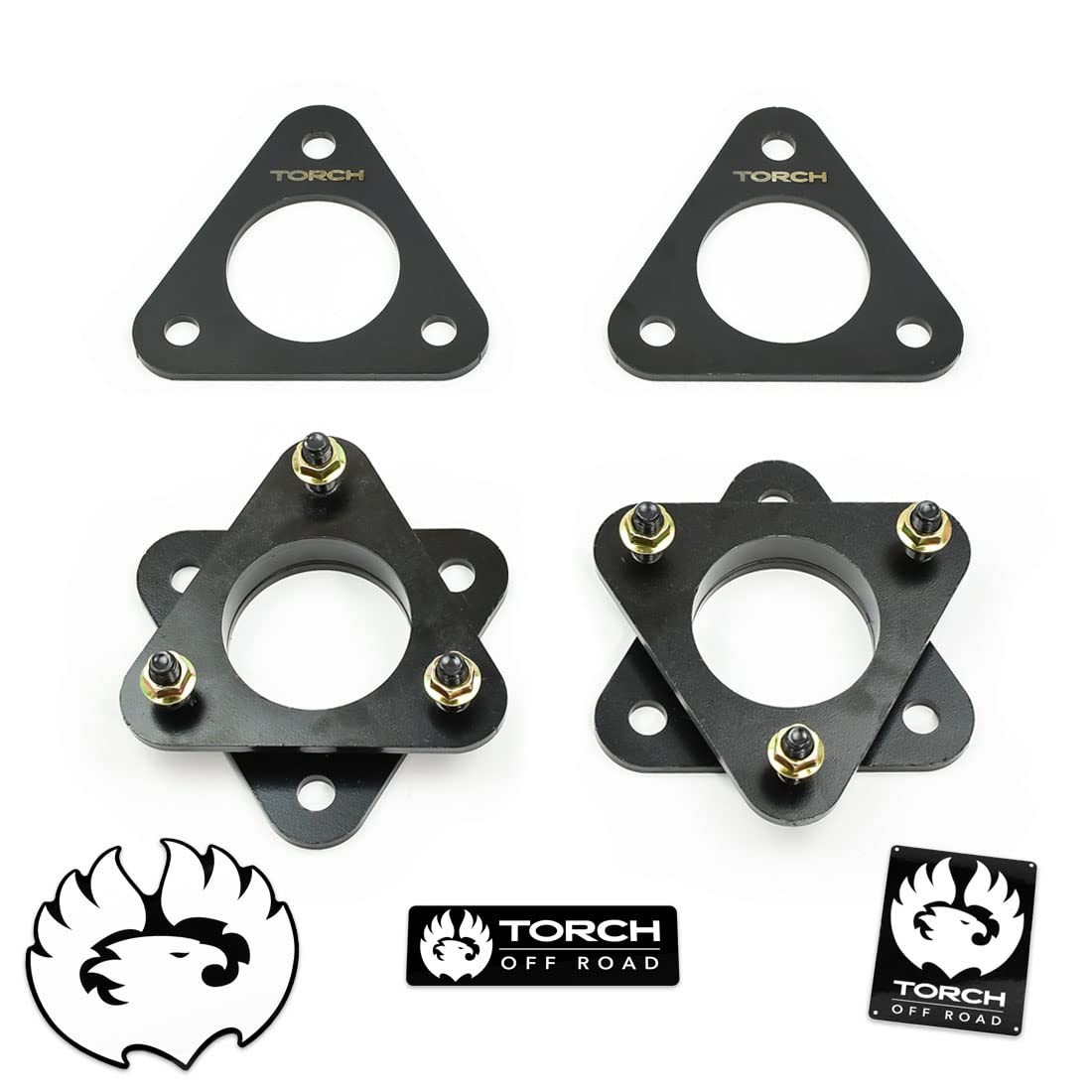 TORCH 3" Front Lift Kit for 2005-2015 Toyota Tacoma 2WD RWD - Models with 5 L...