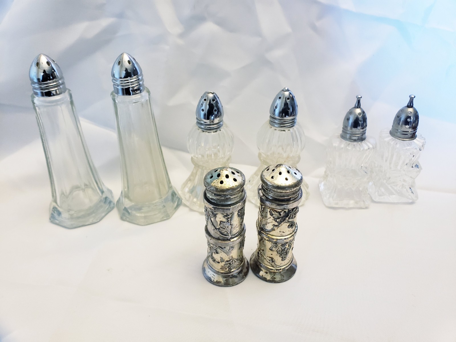 Lot of 4 sets Vintage Salt & Pepper Shakers