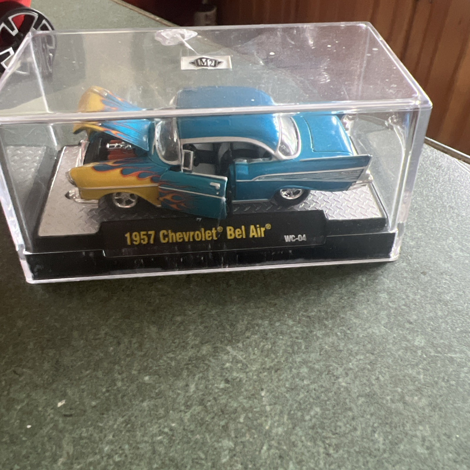 M2 Machine Wildcard Diecast Model Car Rubber Towers Opening Hood And Doors