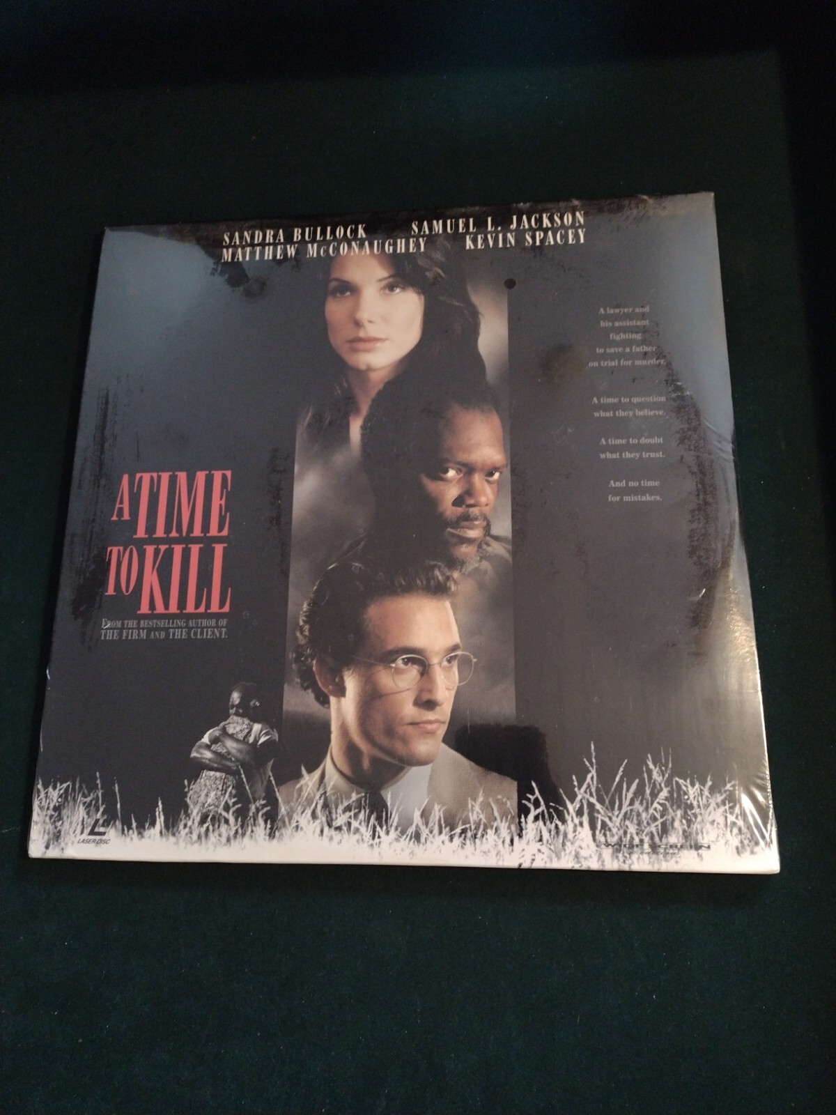 A Time to Kill (LASERDISC 1996) 2.35:1 Widescreen *factory sealed* Warner Bros 