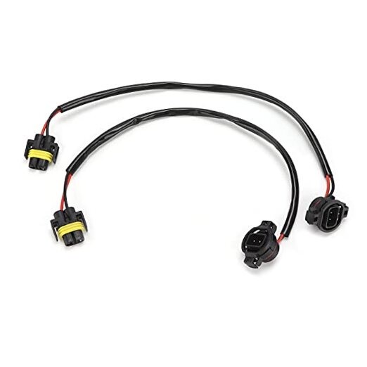  Foglight Wiring Adapters Replacement for JK JL, FR-S, H16 5202 Male to H11 