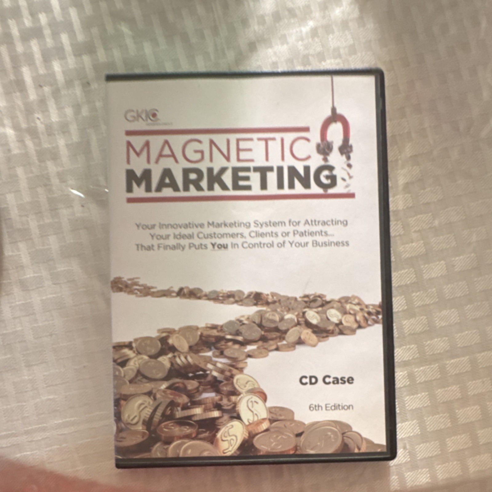 GKIC Magnetic Marketing 6th Edition Audio CD Case GKIC CD Format Educational