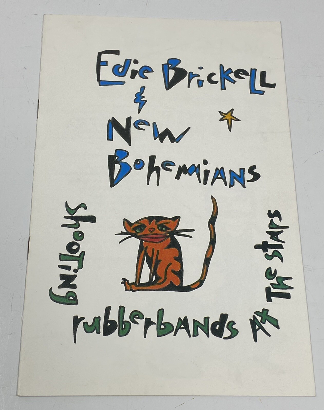 Edie Brickell & New Bohemians Shooting Rubberbands At The Stars Promo Lyric Book