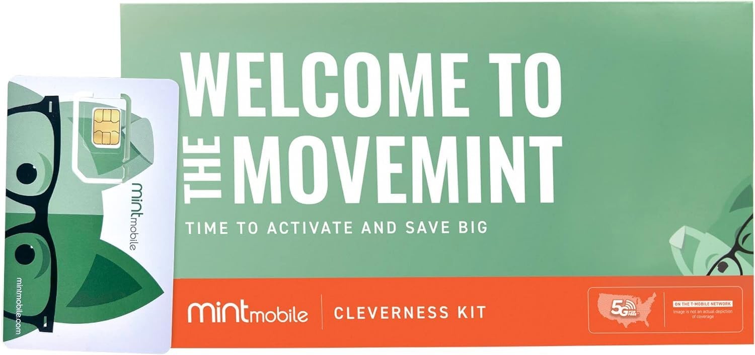 $30/Month Mint Mobile Phone Plan | Unlimited Talk, Text & Data for 3-Months