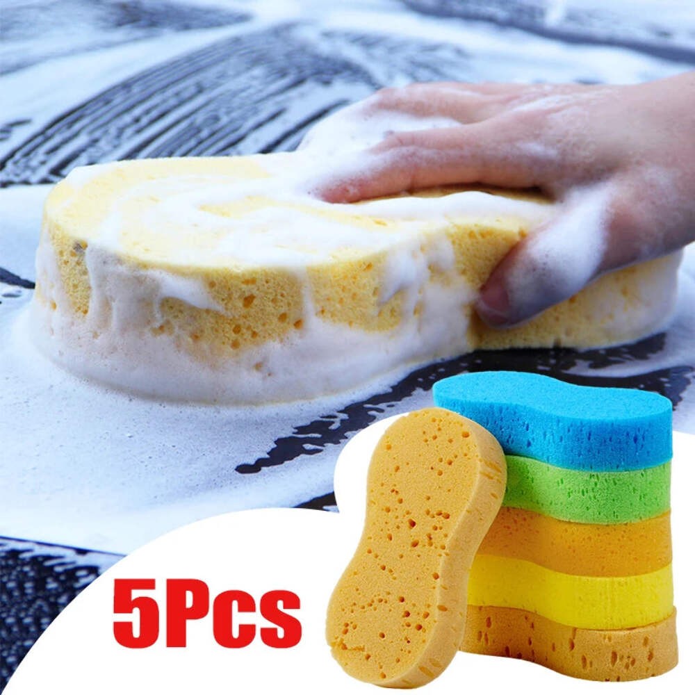 Large Honeycomb High Density Car Wash Sponge Block for Auto Detailing Foam