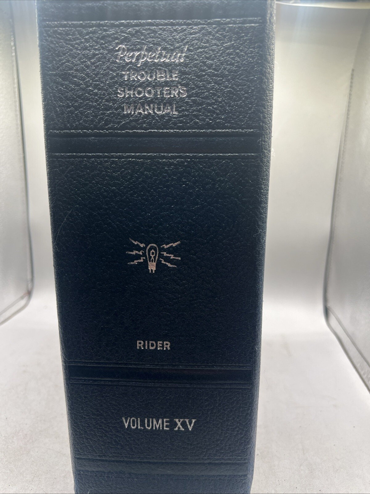 Rider's Perpetual Troubleshooter's Manual Vol 15  XY Vintage Radio Amp