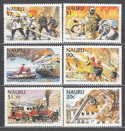 Nauru - Mail Yvert 495/500 ** MNH