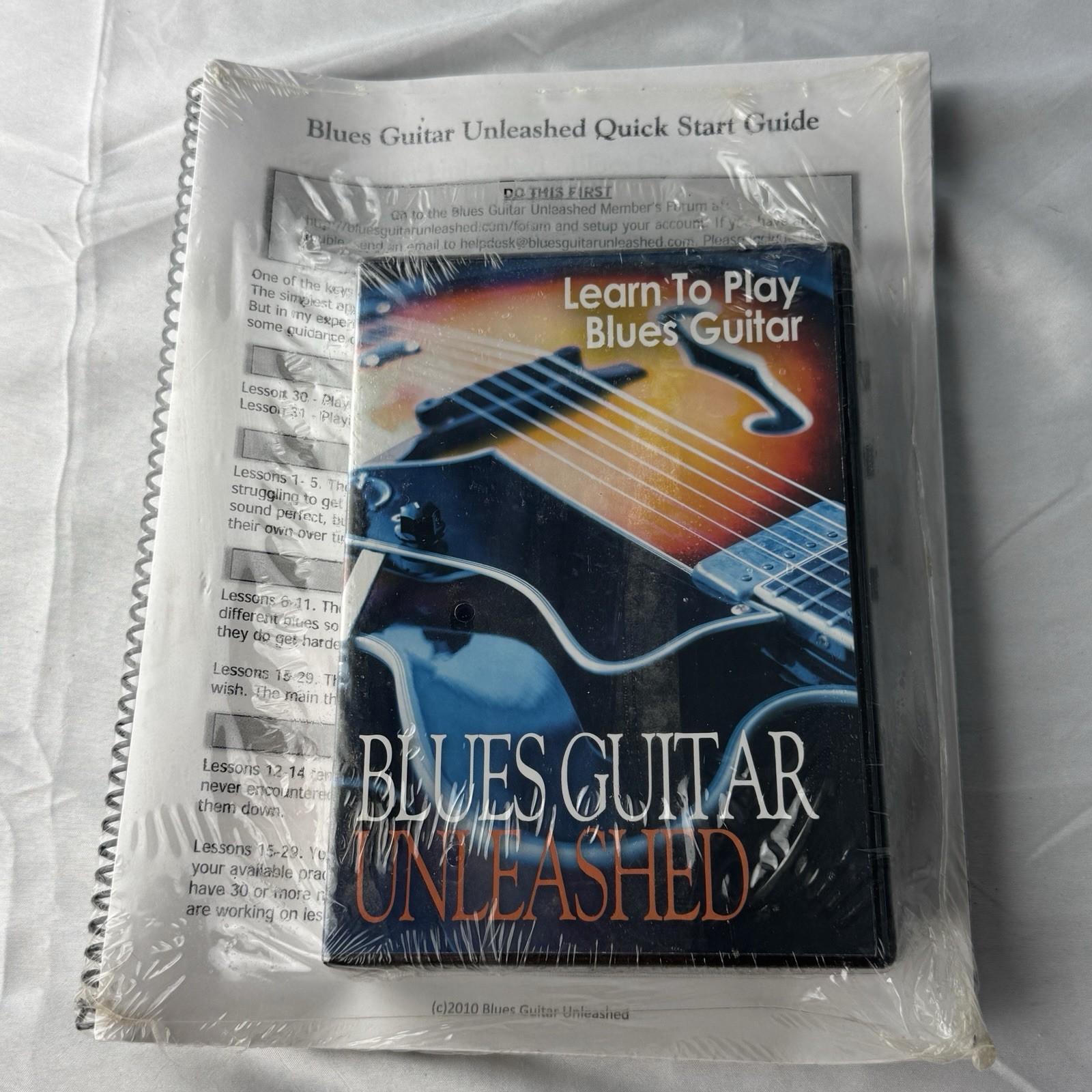 Blues Guitar Unleashed Learn To Play NOS Still Factory Sealed Hamlin