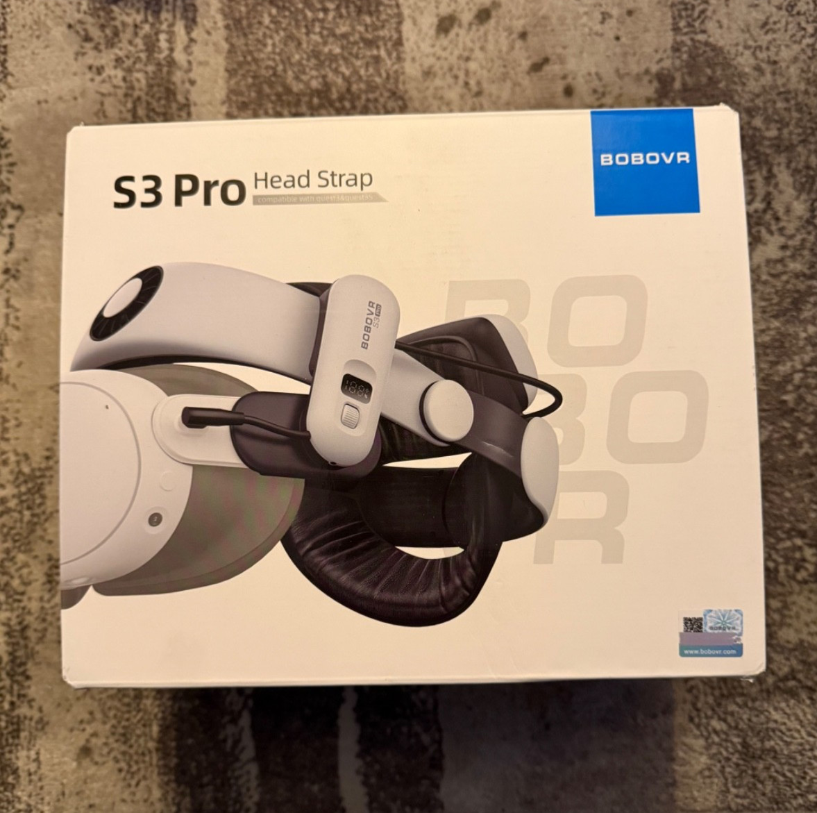BOBOVR S3 Pro Head Strap for the Meta Quest 3 and Quest 3S VR headsets/Open Box