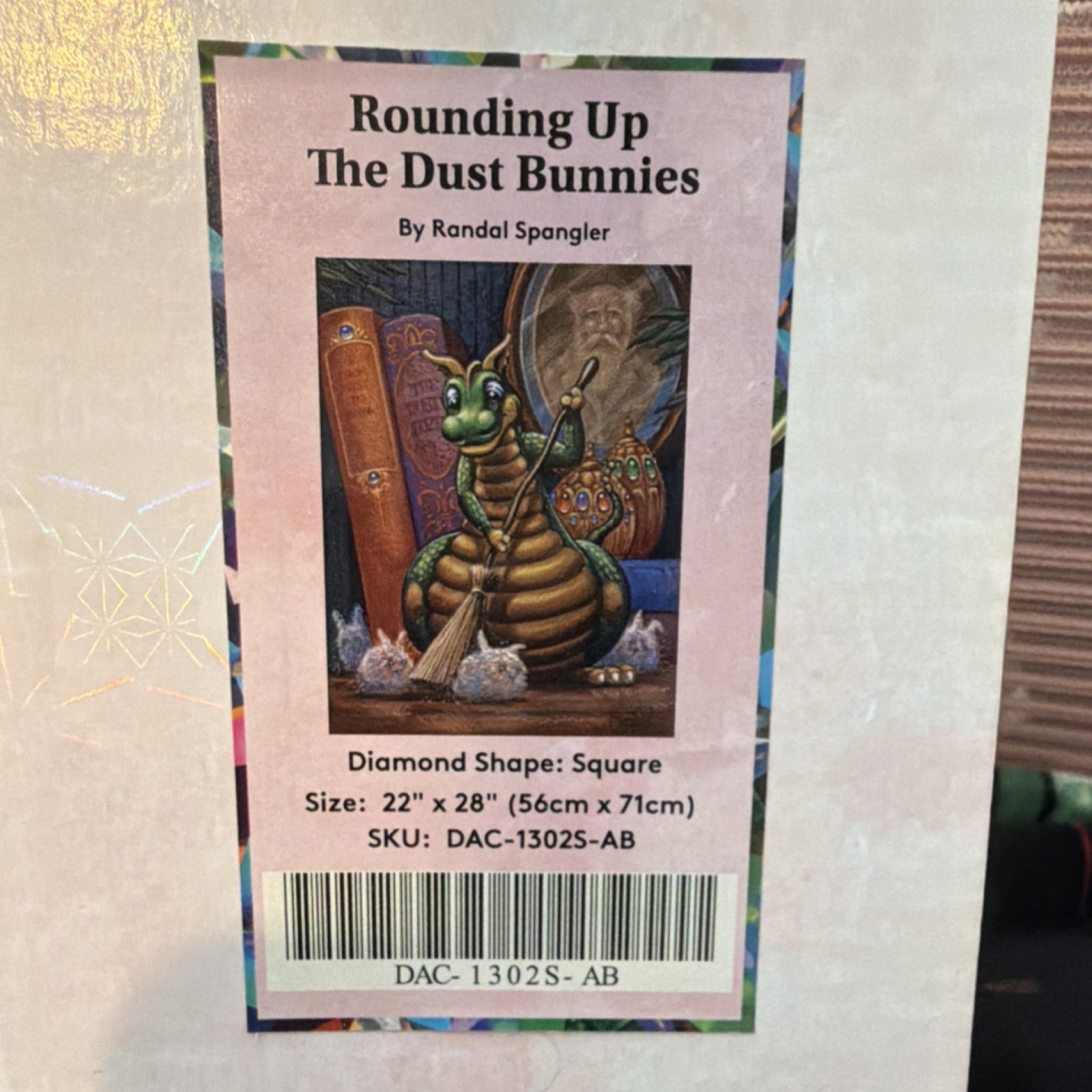 Rounding Up The Dust Bunnies - Diamond Art Club