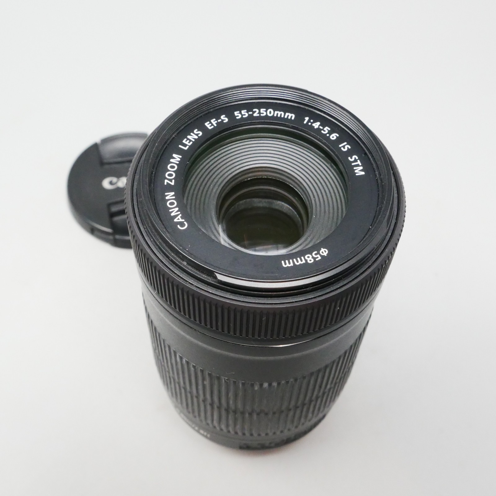 Canon EF-S 55-250mm f/4-5.6 IS STM -- plus Caps