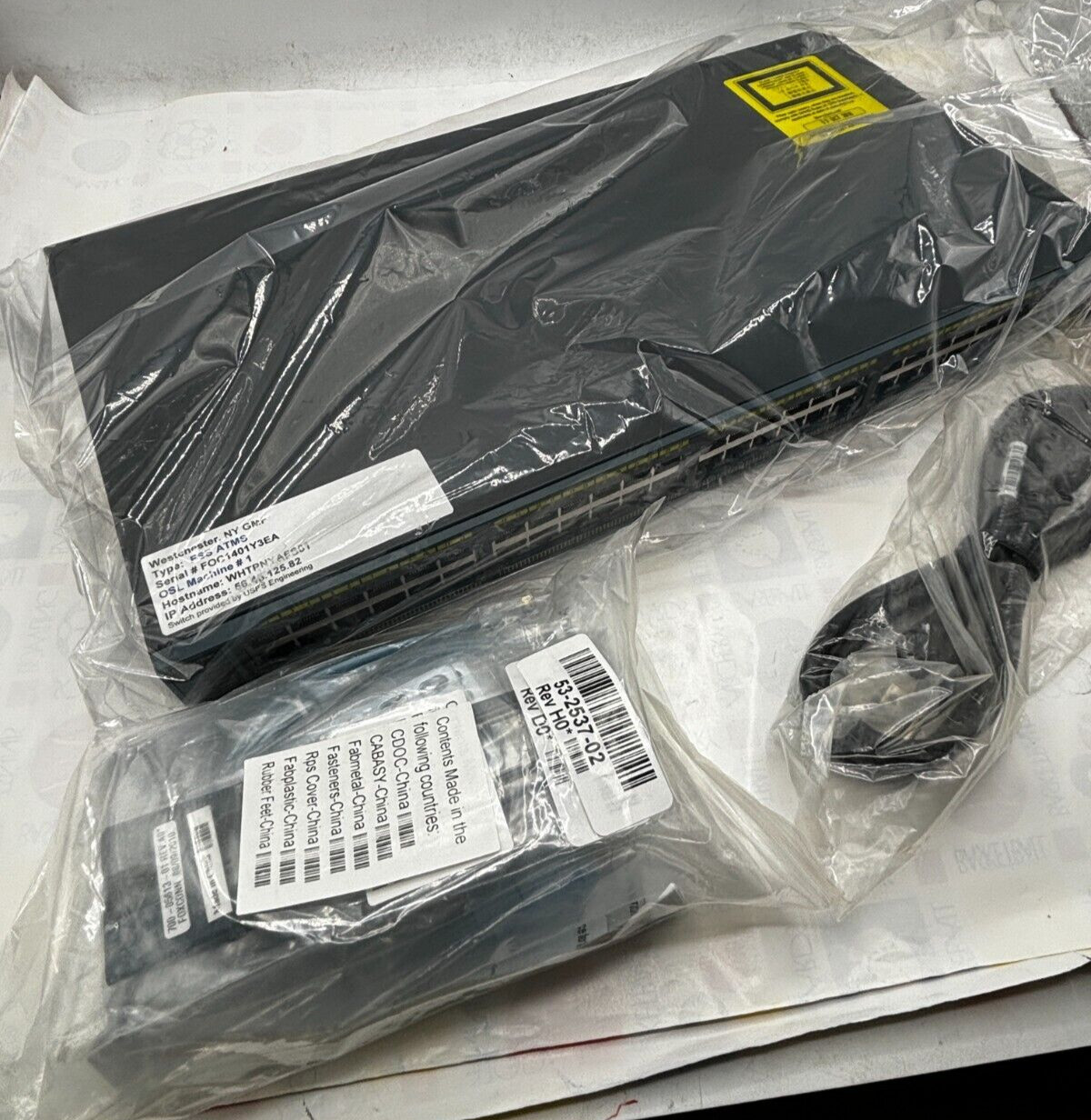 CISCO CATALYST 290 SERIES FULL MANAGED ETHERNET SWITCH WS-C2960-48TT-L PORT 🎯