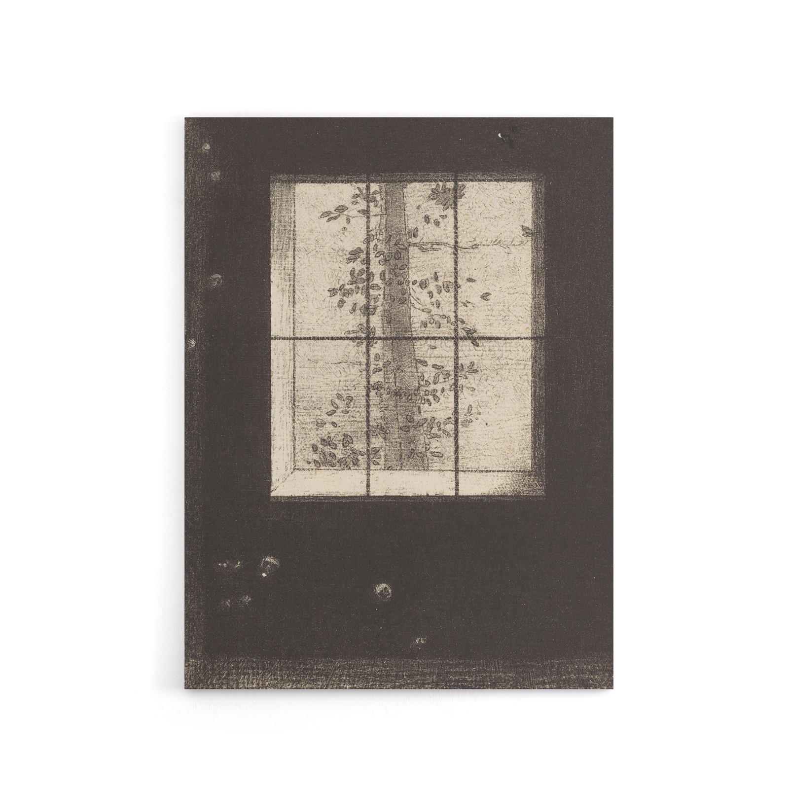 Le Jour Day Window View Redon Vintage Canvas Wall Art Print