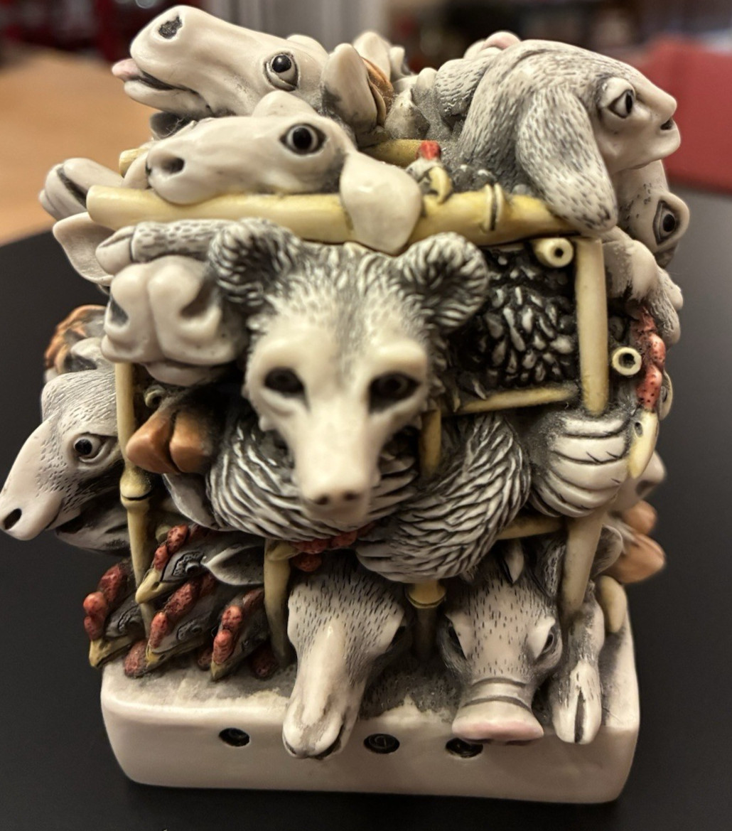 Vtg Harmony Kingdom Black Box Series " FACTORY FRESH" MIB signed and numbered