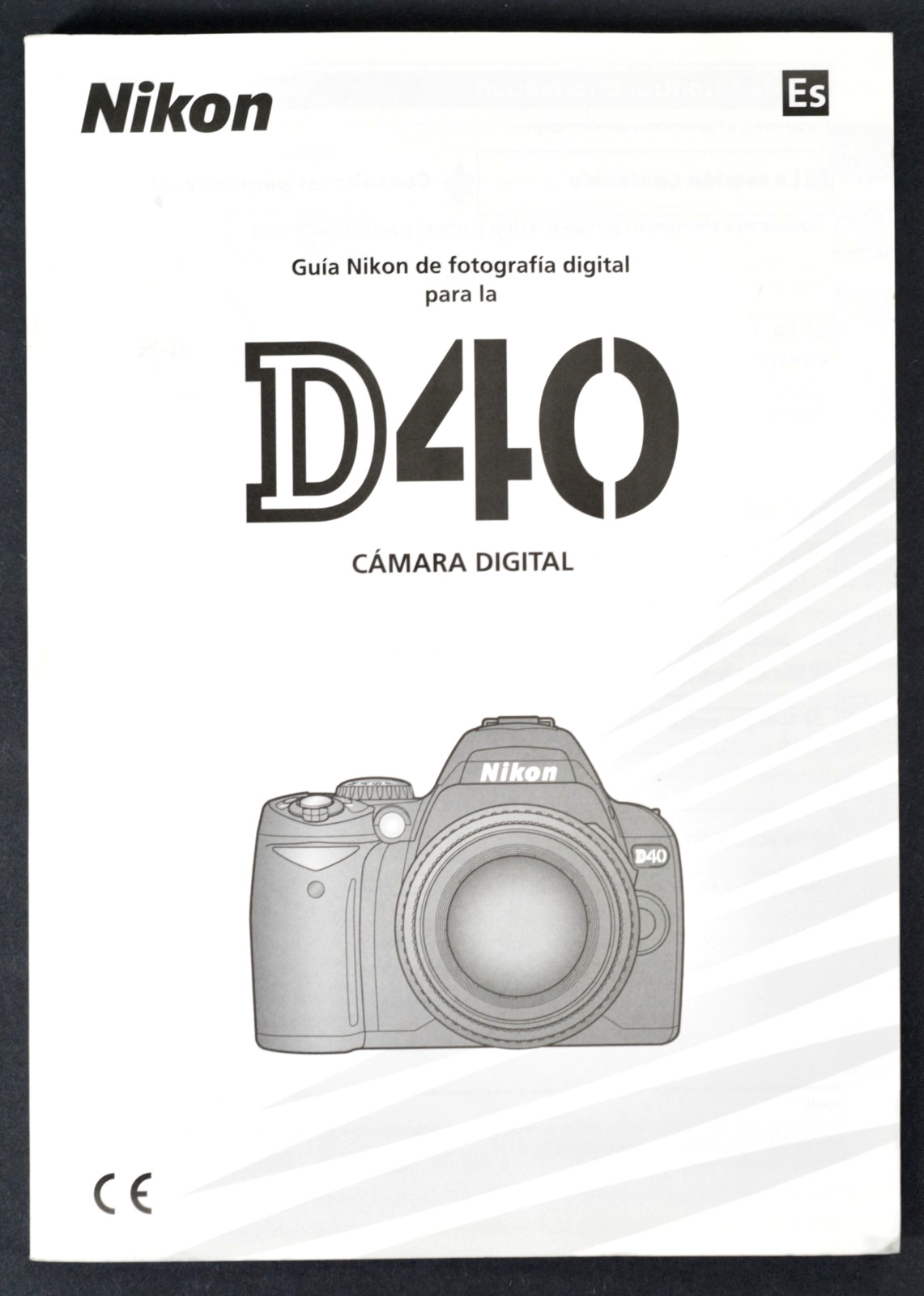Nikon D40 Digital Camera Instruction Manual - SPANISH