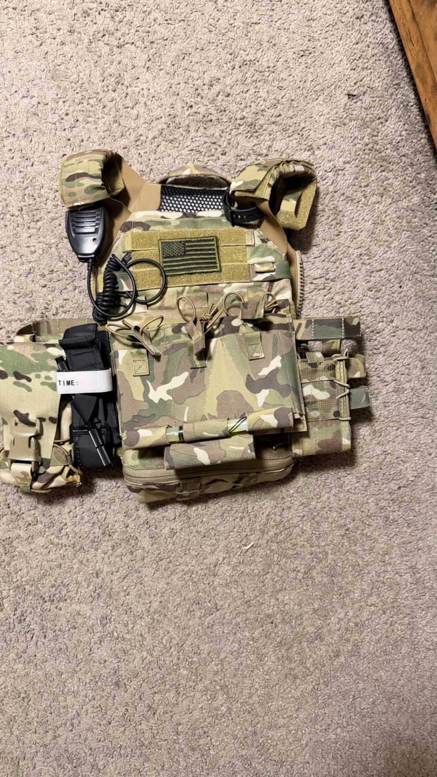 Crye Precision JPC 2.0 Plate Carrier Medium Multicam Adjustable Lightweight