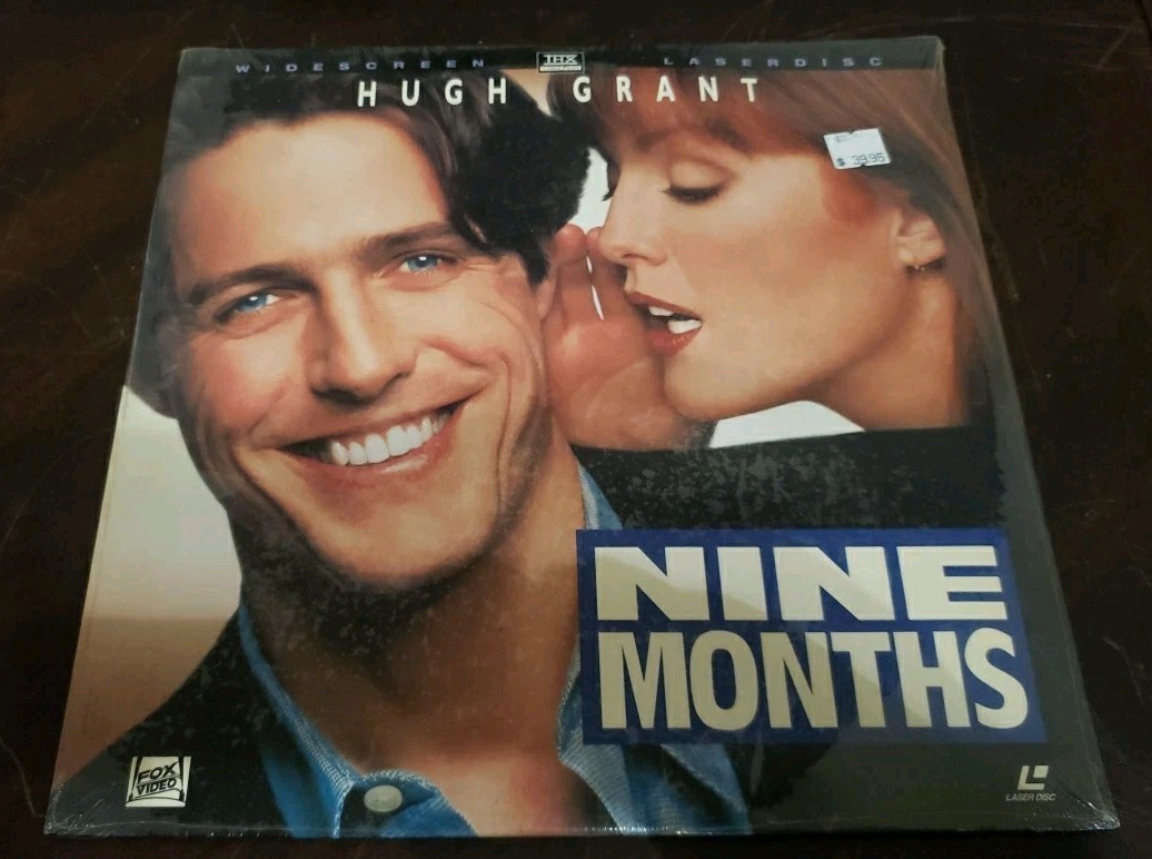 Brand New Sealed! Nine Months Laserdisc Hugh Grant Julianne Moore Comedy Y2