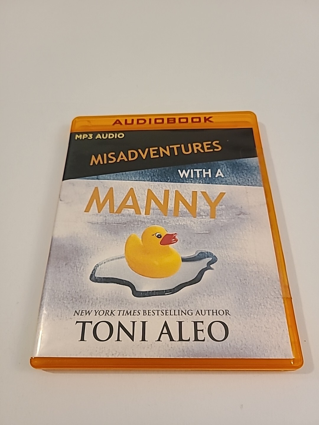 Misadventures With A Manny Audiobook On CD 2018 Unabridged, Toni Aleo Romance