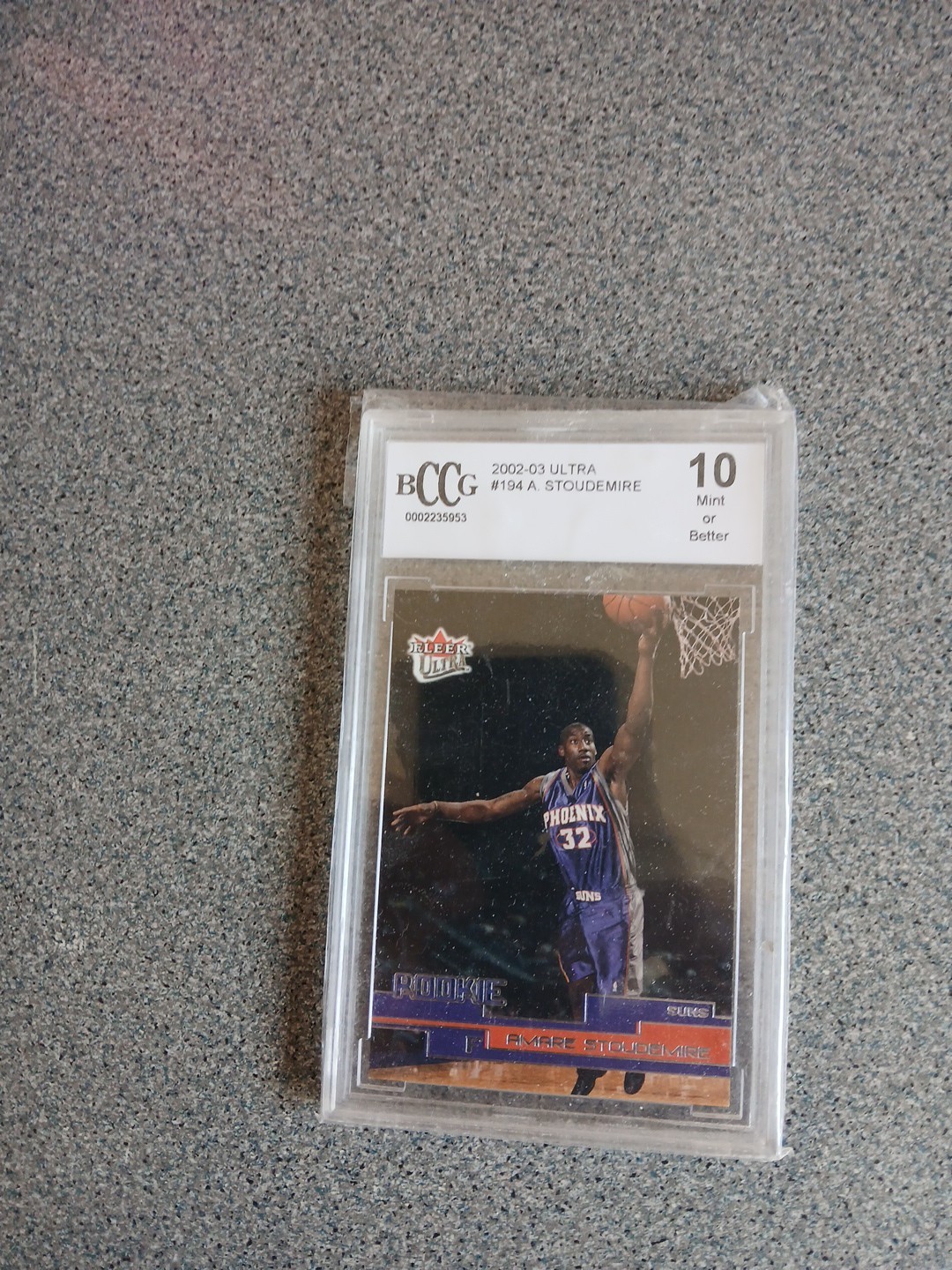 Amare Stoudemire 2002 2003 Fleer Ultra Rc BCCG 10