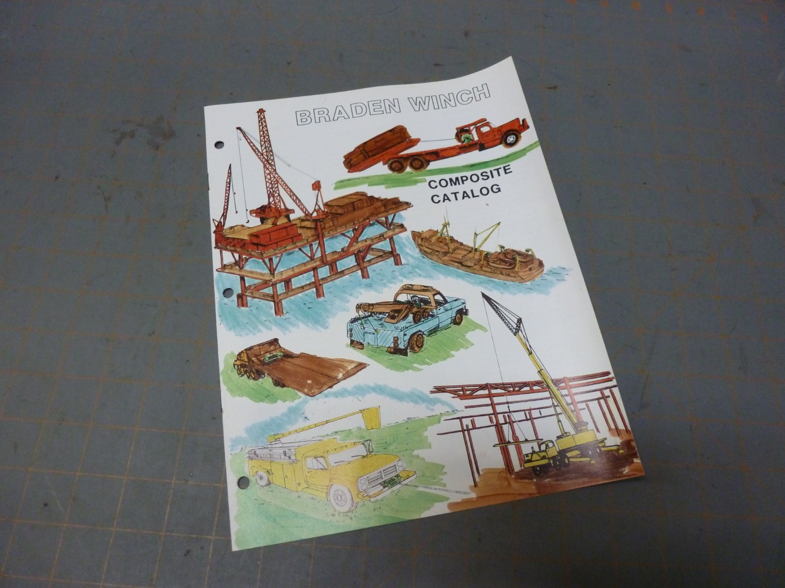 VTG Braden Winch Composite Brochure Catalog 0-8104-2 Paccar