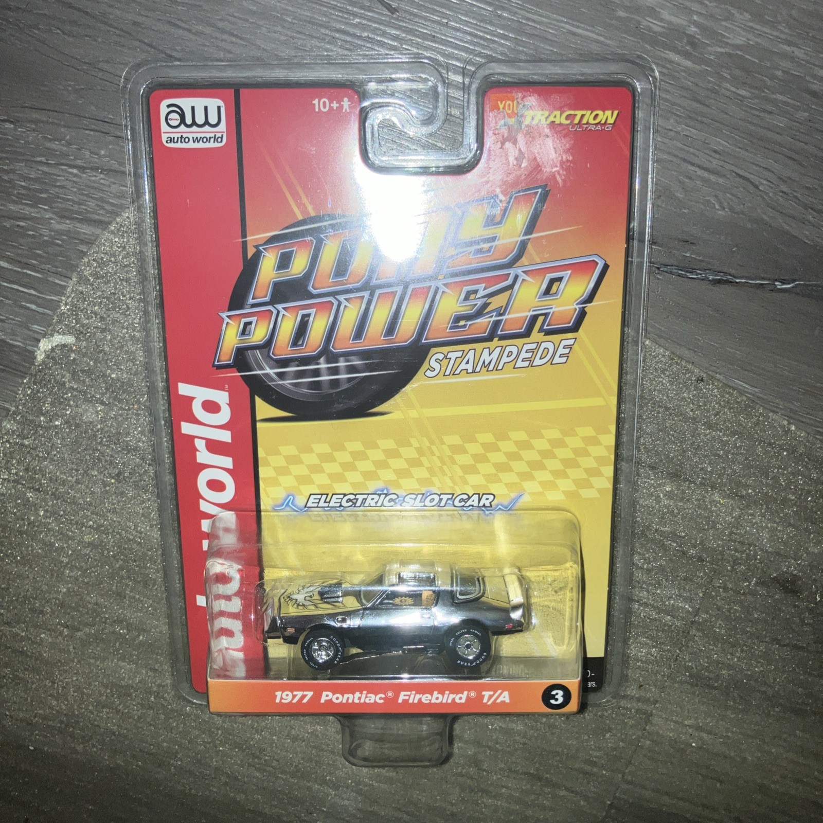 Auto World Pony Power Stampede 1977 Pontiac Firebird T/A NIB
