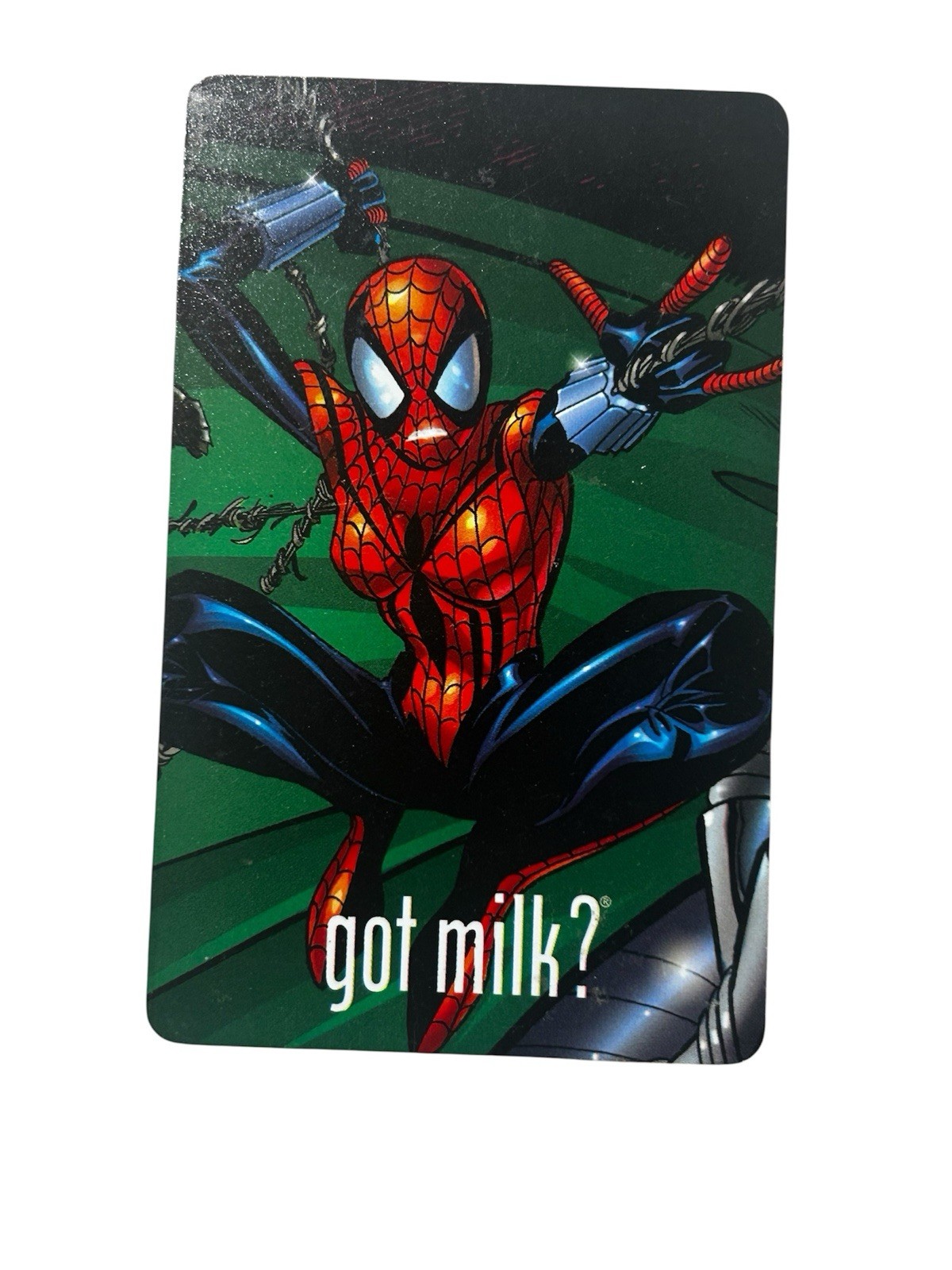 1999 Spider-Man Got Milk Promo 10 Minute Phone Calling Card Marvel Rare VTG