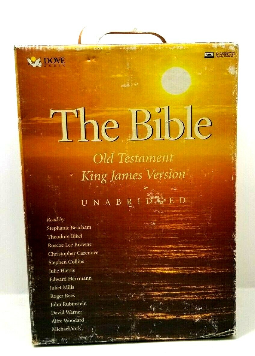 The Bible Complete Old Testaments Dove 52 Audio Cassette Tape Unabridged (Z4)