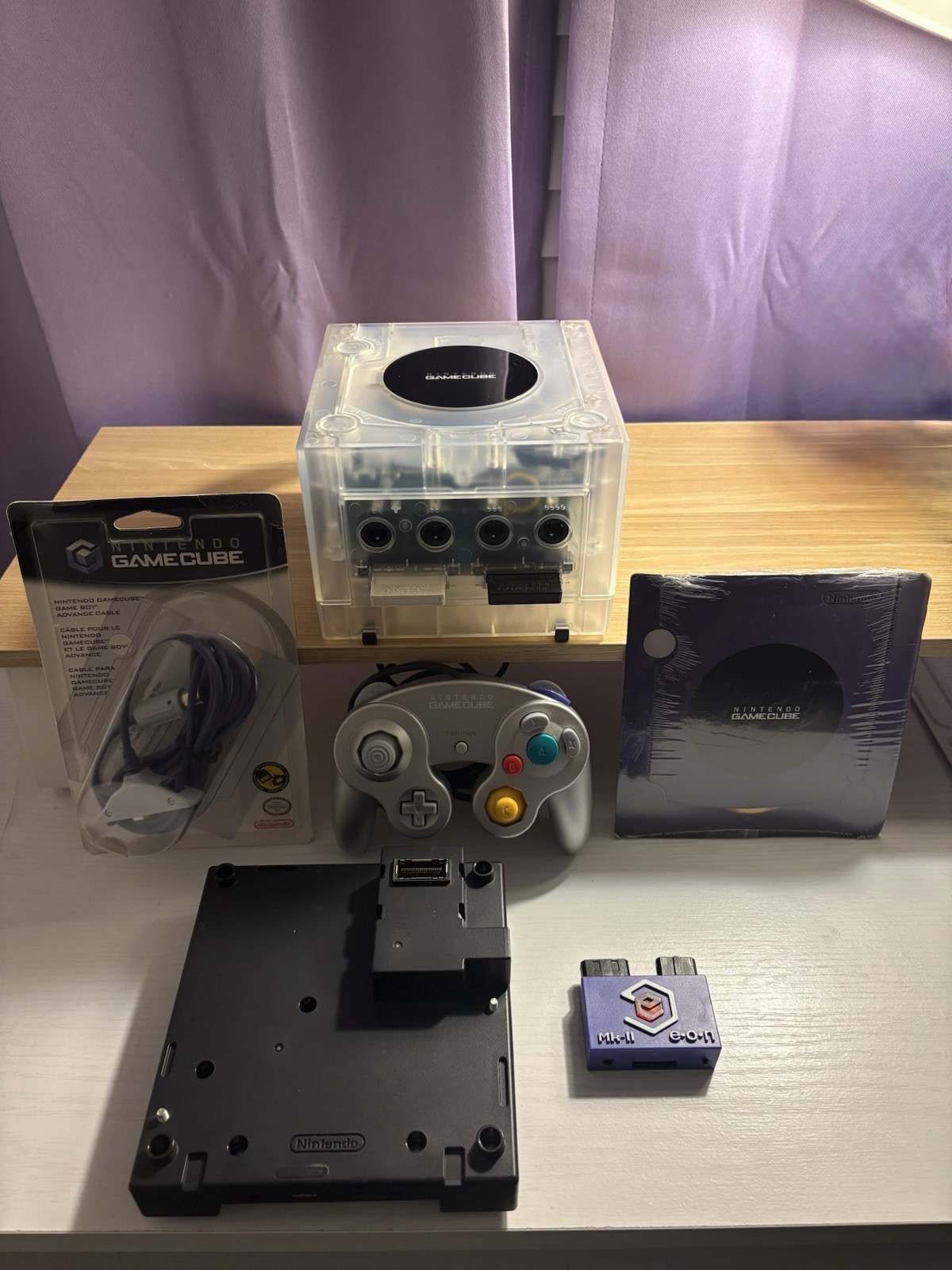Nintendo GameCube Bundle EON MK2 HDMI Game Boy Player Sealed Items