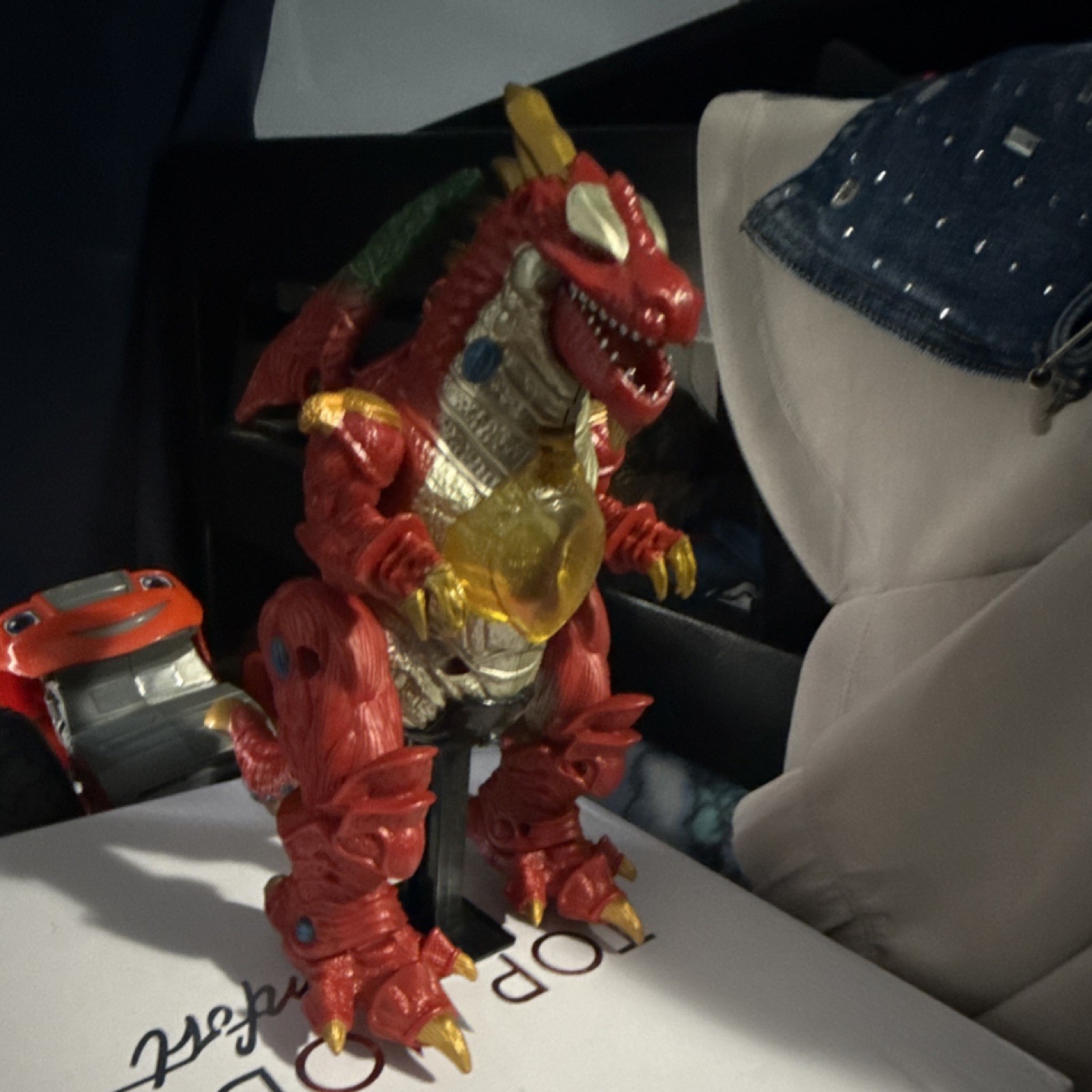 Godzilla Red & Gold Monster Toy Figure Collectible Action Figure