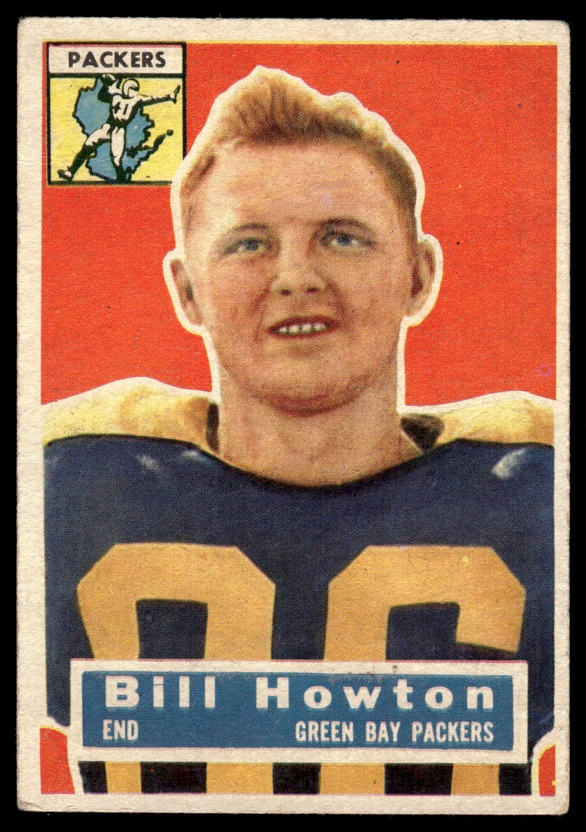 1956 Topps Bill Howton Green Bay Packers #19