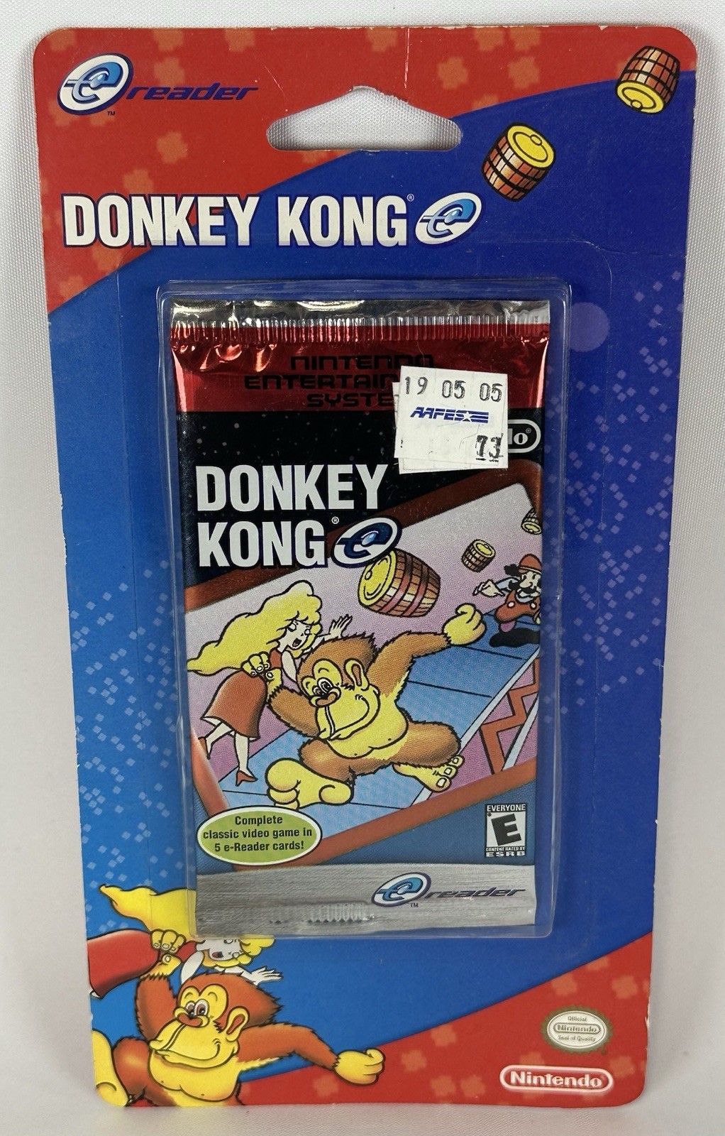 DONKEY KONG NINTENDO E-READER CARD PACK *BRAND NEW & SEALED*