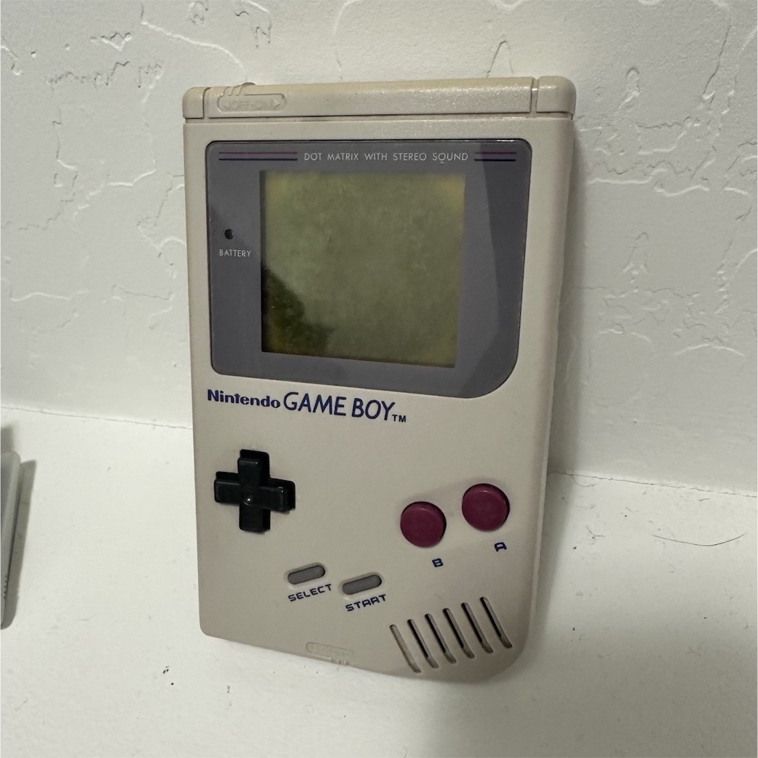 Nintendo Game Boy DMG-01 Console with 7 Game Cartridges Mario Kirby Zelda