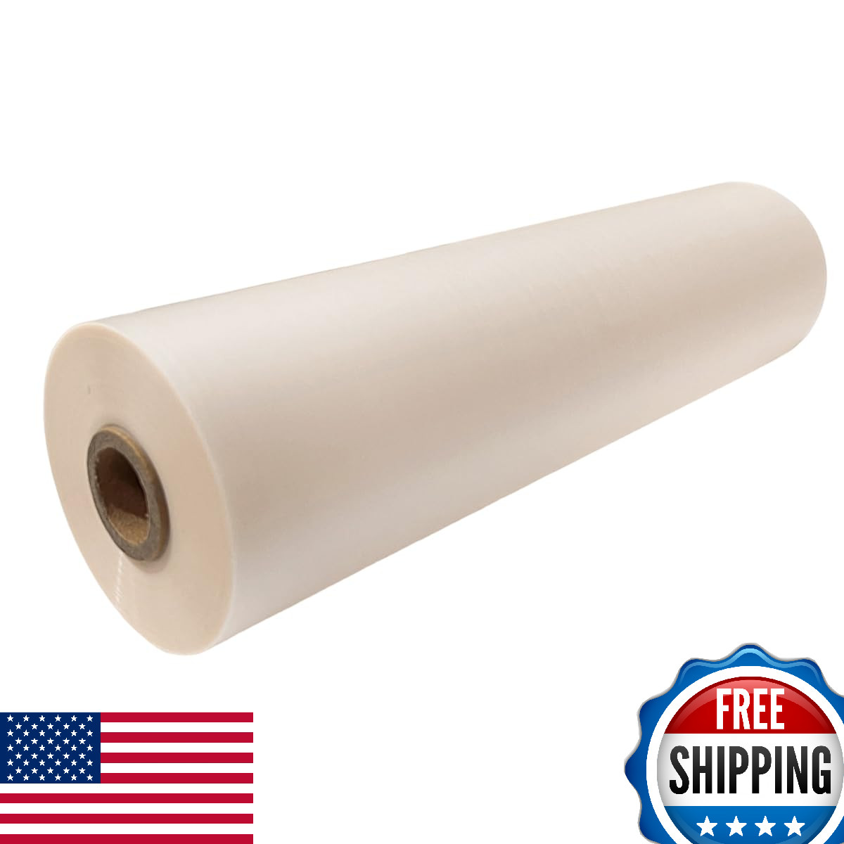 INTBUYING 12.5"x656' Matte Thermal BOPP Laminating Film Roll Low Glare