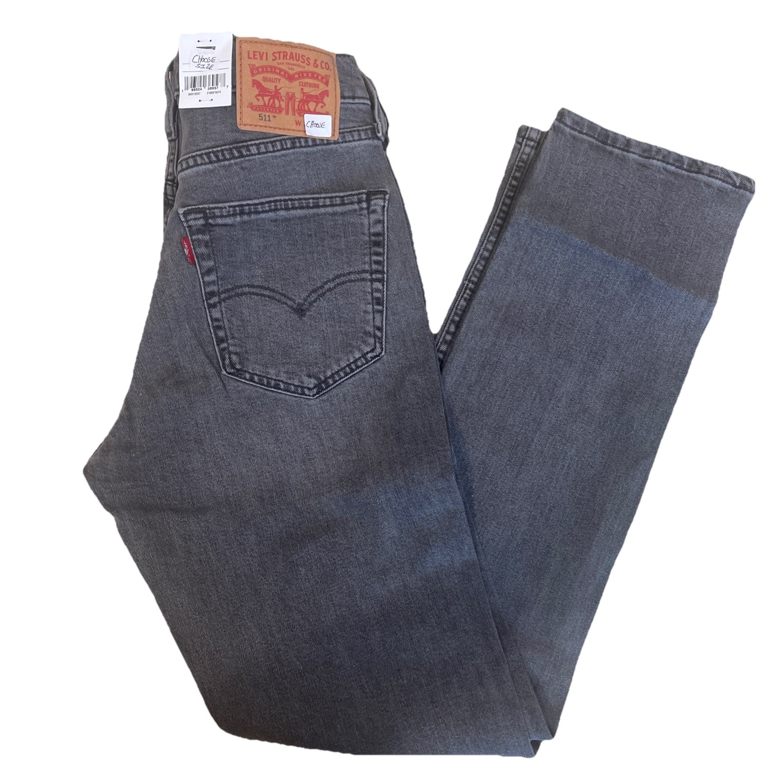 Levi 511 Slim Fit Flex Grey, Various Sizes Choose