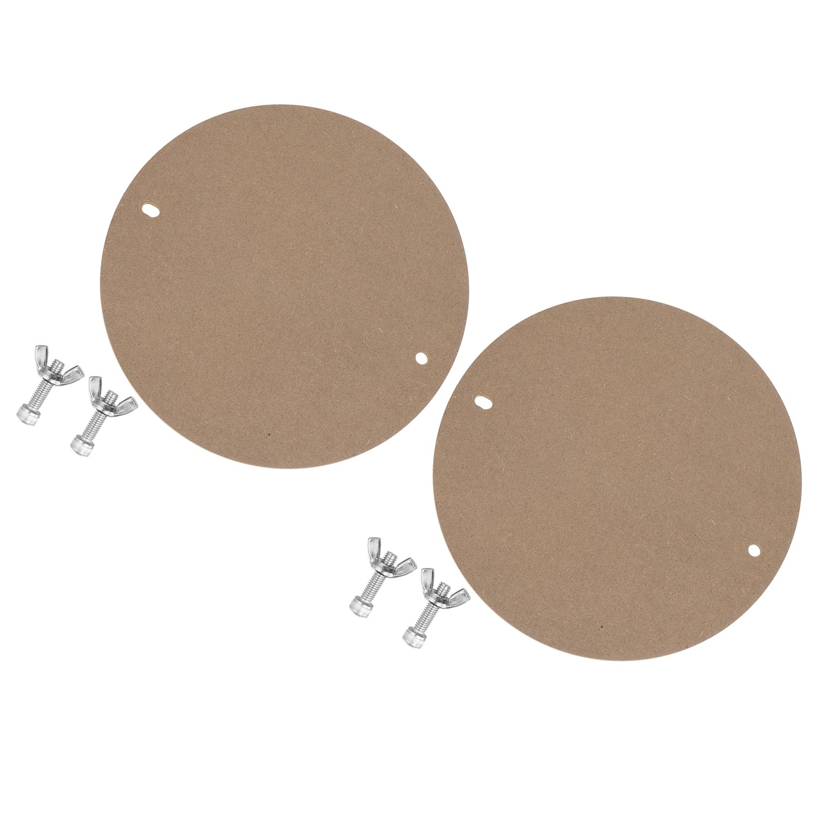 14" Pottery Wheel Bat 1/3" Thick Round, 2Pcs